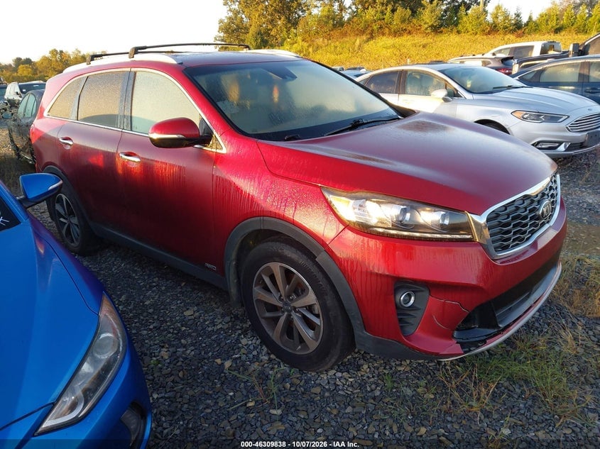 2019 KIA SORENTO 3.3L EX | 5XYPHDA54KG567415 | UPCARS