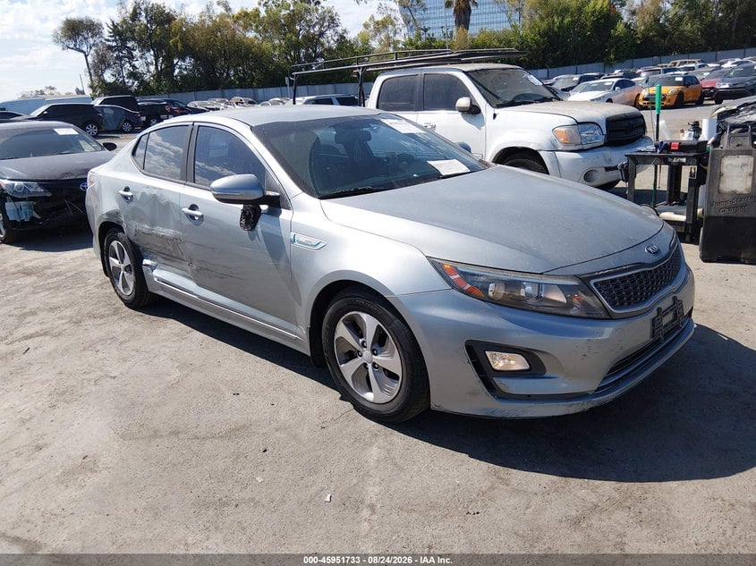 2014 KIA OPTIMA HYBRID LX | KNAGM4AD8E5076486 | UPCARS