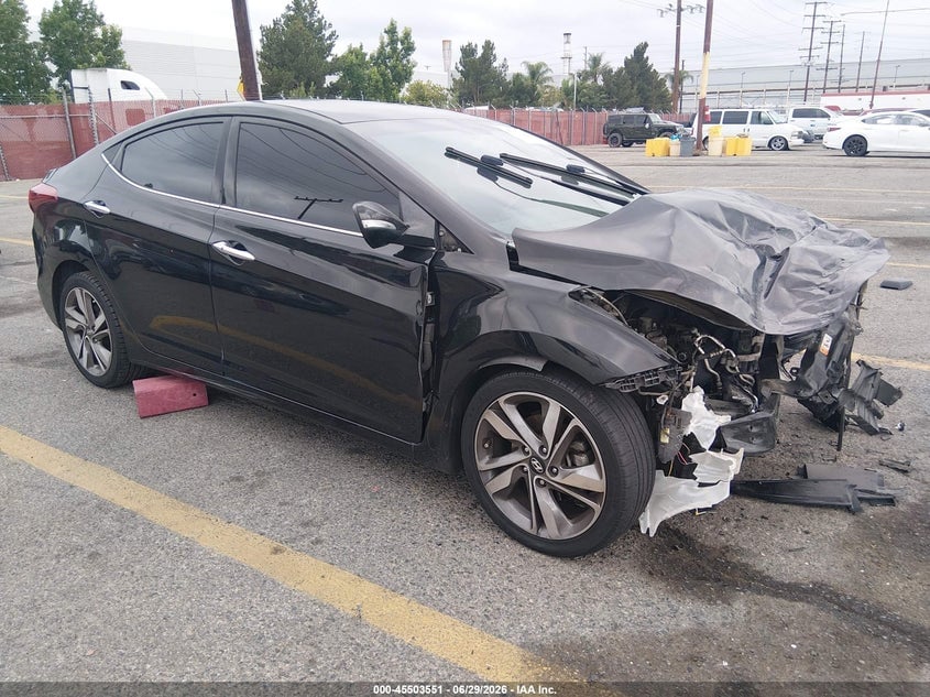 2016 HYUNDAI ELANTRA LIMITED | 5NPDH4AE6GH782247 | UPCARS