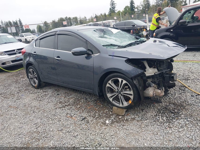2014 KIA FORT EX | KNAFZ4A81E5091766 | UPCARS