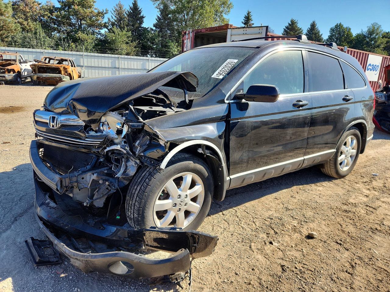 2008 HONDA CRV EXL | JHLRE48748C053301 | UPCARS