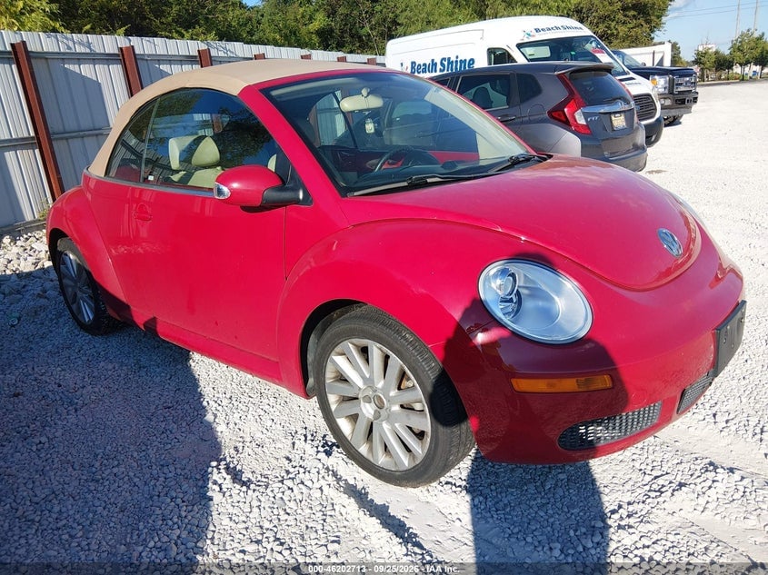 2008 VOLKSWAGEN NEW BEETLE SE | 3VWRF31Y78M404088 | UPCARS