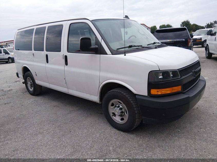 2023 CHEVROLET EXPRESS PASSENGE RWD 2500 REGULAR WHEELBASE LS | 1GAWGEFP7P1106546 | UPCARS