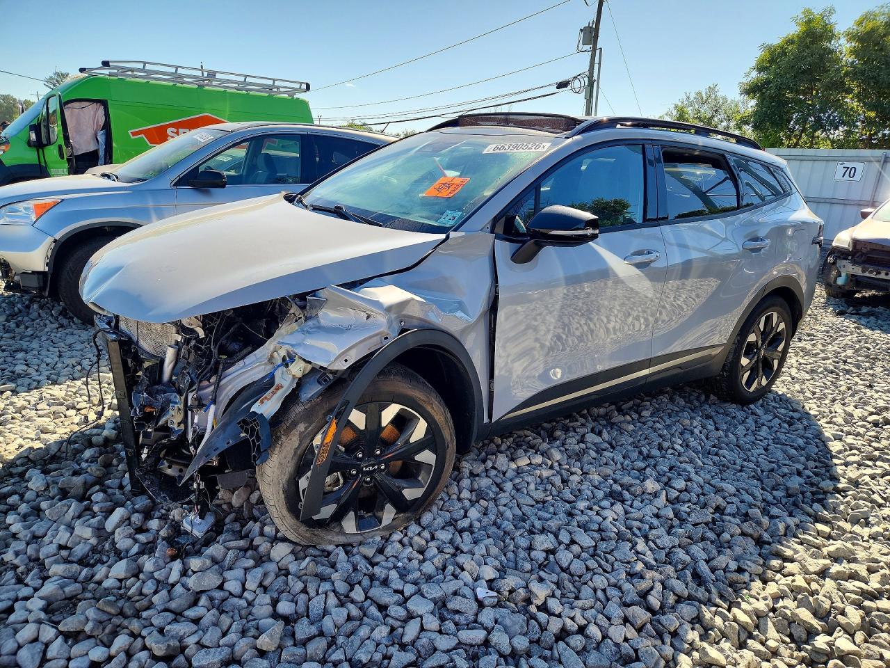 2023 KIA SPORTAGE X LINE | 5XYK6CAFXPG095991 | UPCARS