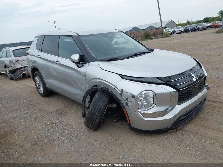 2022 MITSUBISHI OUTLANDER ES 2.5 S-AWC | JA4J4TA83NZ033747 | UPCARS