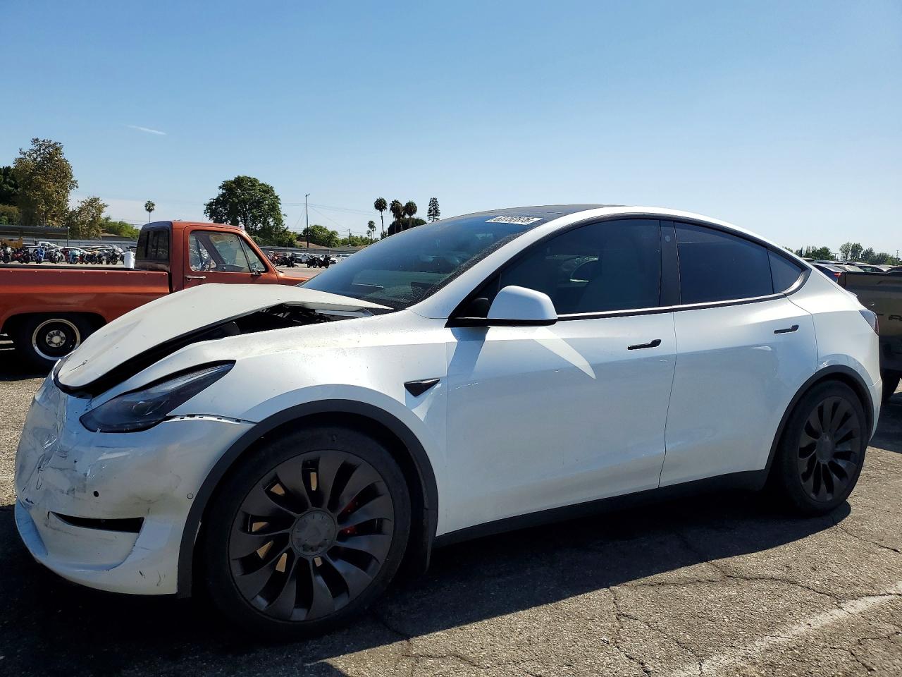 2022 TESLA MODEL Y | 7SAYGDEF7NF407974 | UPCARS
