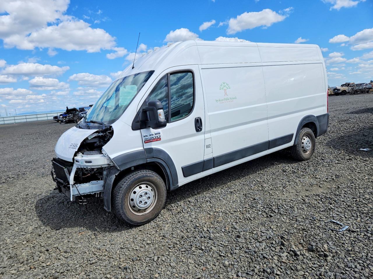 2019 RAM PROMASTER 3500 HIGH | 3C6URVHG6KE513695 | UPCARS