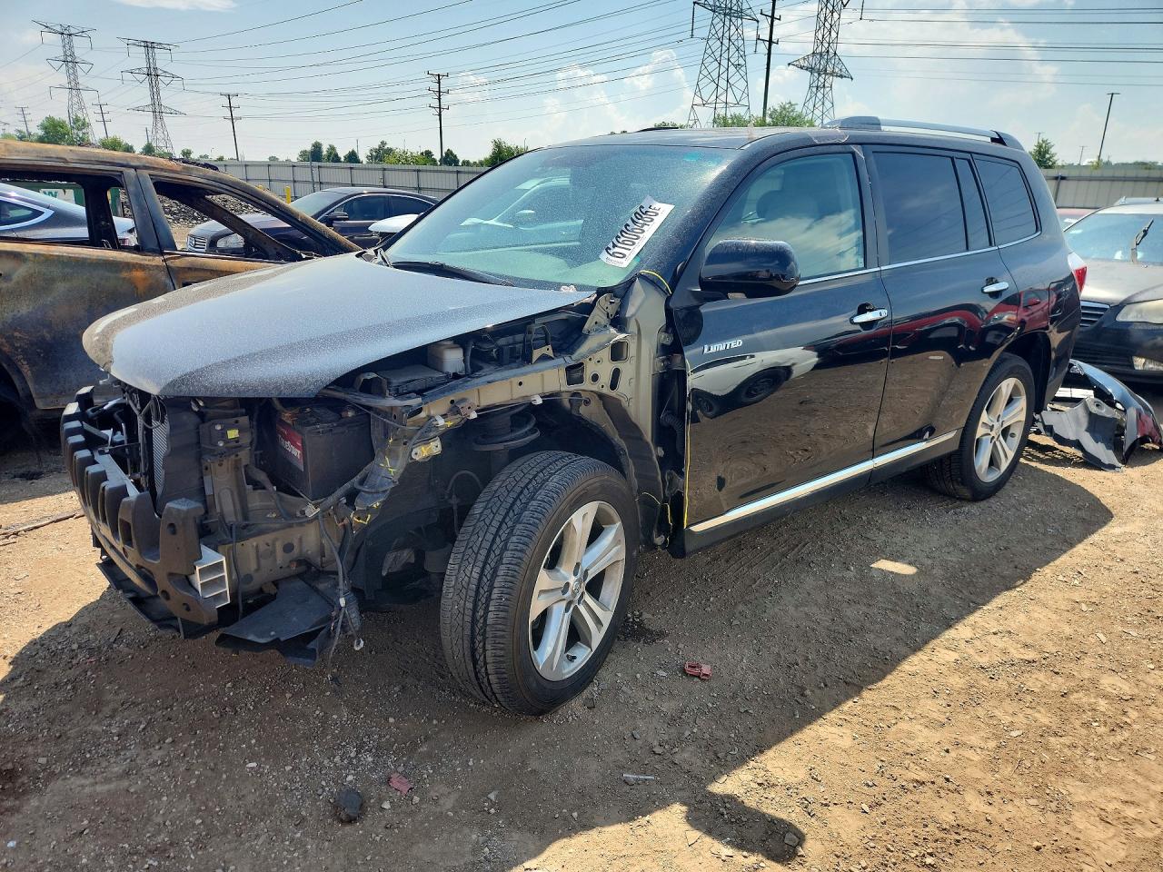 2012 TOYOTA HIGHLANDER LIMITED | 5TDDK3EH7CS139104 | UPCARS