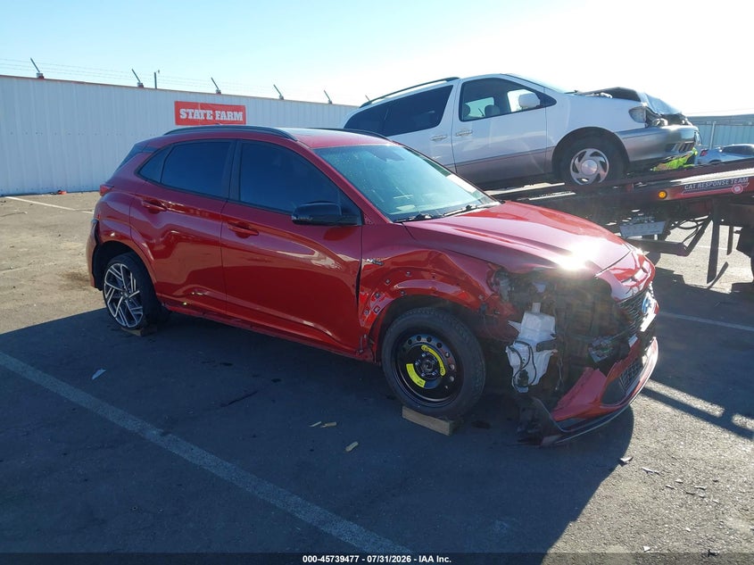2022 HYUNDAI KONA N LINE | KM8K33A30NU867176 | UPCARS