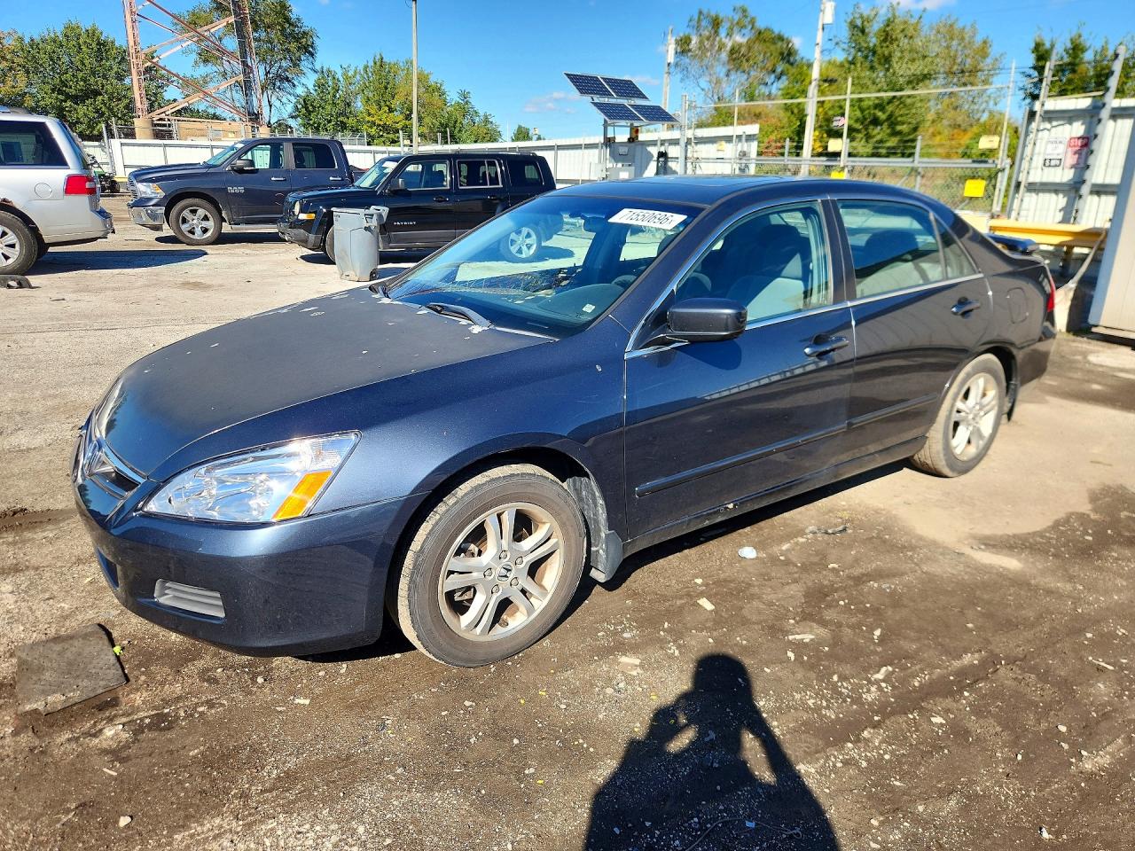 2007 HONDA ACCORD EX | 1HGCM56727A005337 | UPCARS