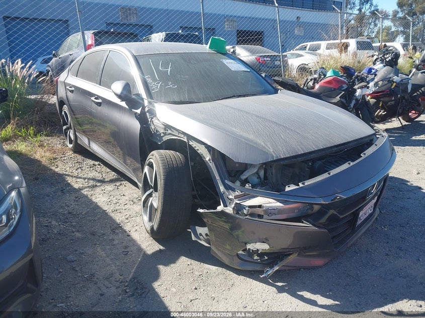 2019 HONDA ACCORD SPORT | 1HGCV1F37KA168898 | UPCARS