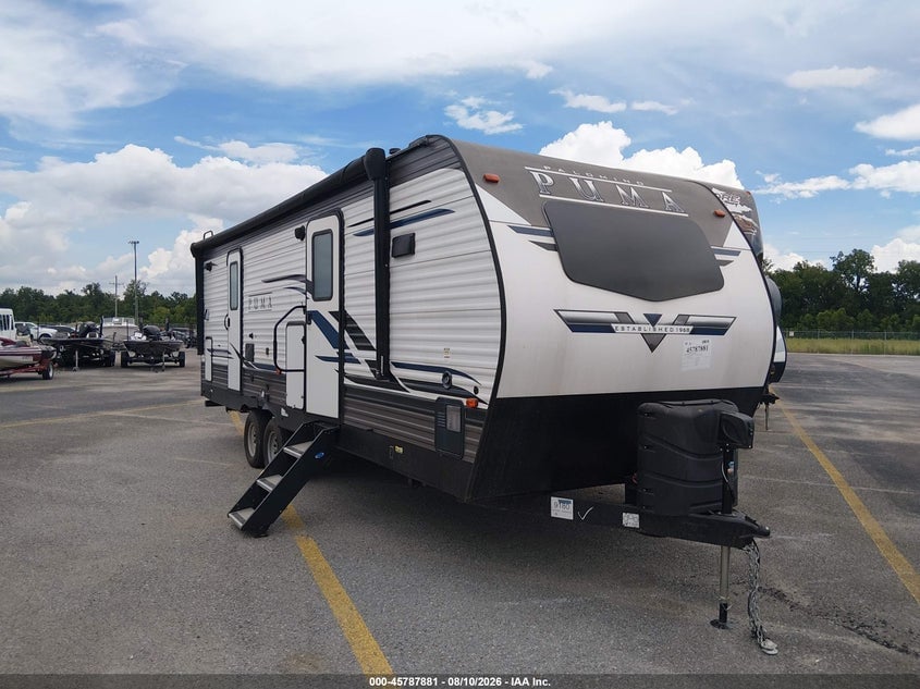 2021 FOREST RIVER PALOMINO PUMA 26FKDS | 5ZT2PURB9M4009180 | UPCARS