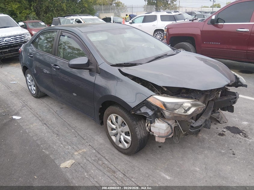 2016 TOYOTA COROLLA LE | 5YFBURHE0GP522578 | UPCARS