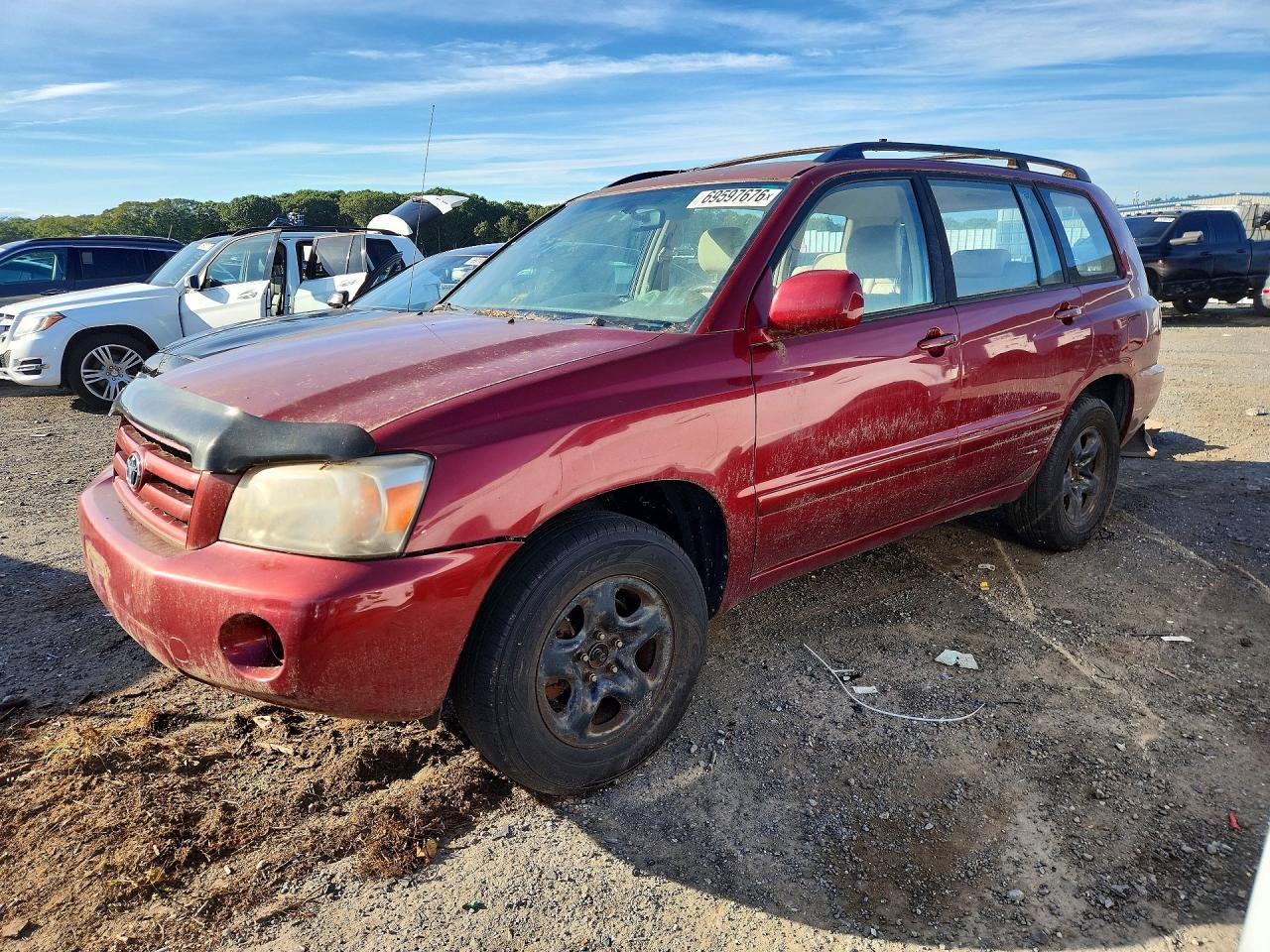 2007 TOYOTA HIGHLANDER STD | JTEGD21A170167317 | UPCARS