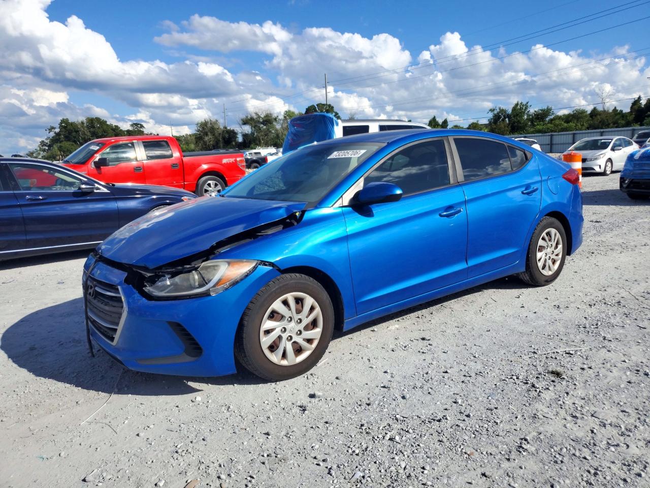 2017 HYUNDAI ELANTRA SE | KMHD74LF0HU408258 | UPCARS