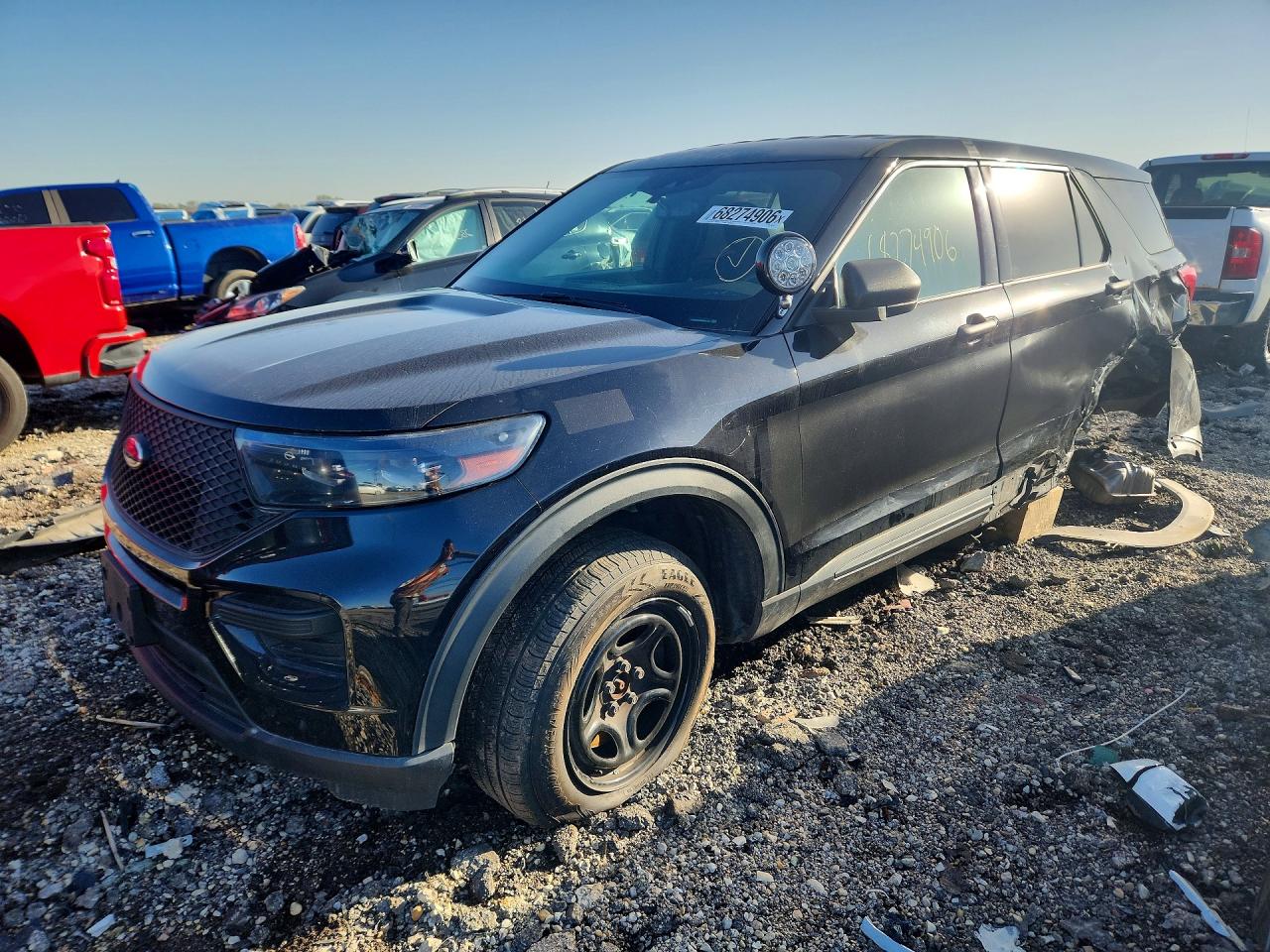 2022 FORD EXPLORER POLICE INTERCEPTOR | 1FM5K8AB9NGB81723 | UPCARS