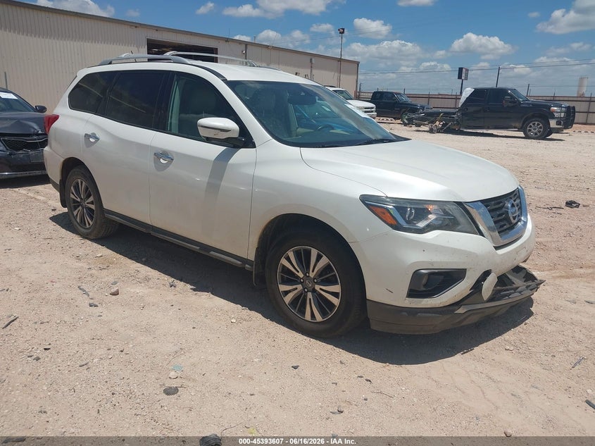 2017 NISSAN PATHFINDER SL | 5N1DR2MN1HC633606 | UPCARS