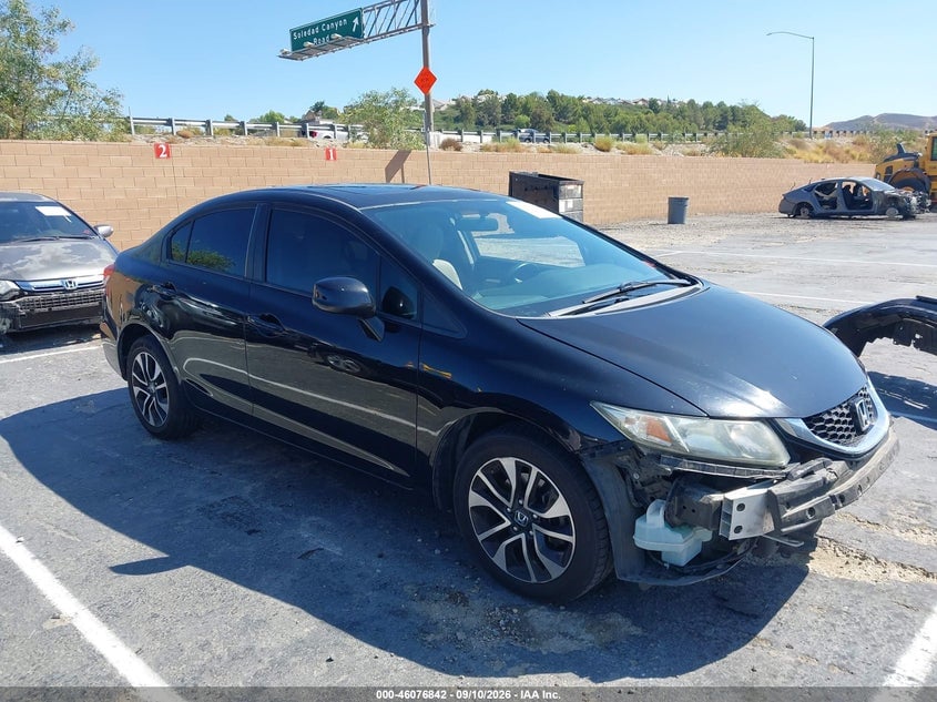 2013 HONDA CIVIC EX | 19XFB2F84DE280466 | UPCARS