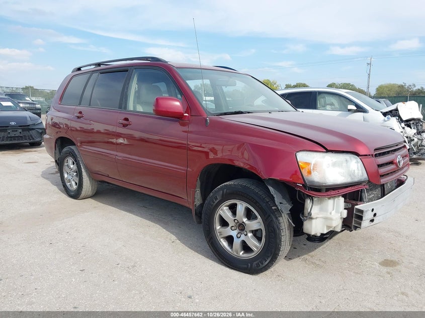 2005 TOYOTA HIGHLANDER V6 | JTEEP21A750093798 | UPCARS