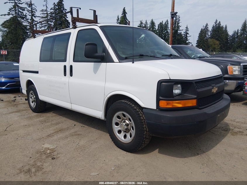 2014 CHEVROLET EXPRESS 1500 WORK VAN | 1GCSGAFX3E1132007 | UPCARS