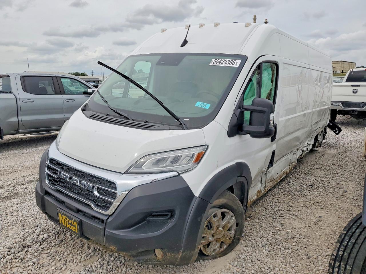 2024 RAM PROMASTER DELIVERY VAN | 3C6LRVDG7RE119344 | UPCARS