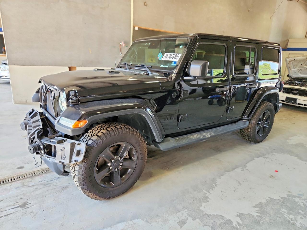 2021 JEEP WRANGLER SAHARA | 1C4HJXEN1MW687456 | UPCARS