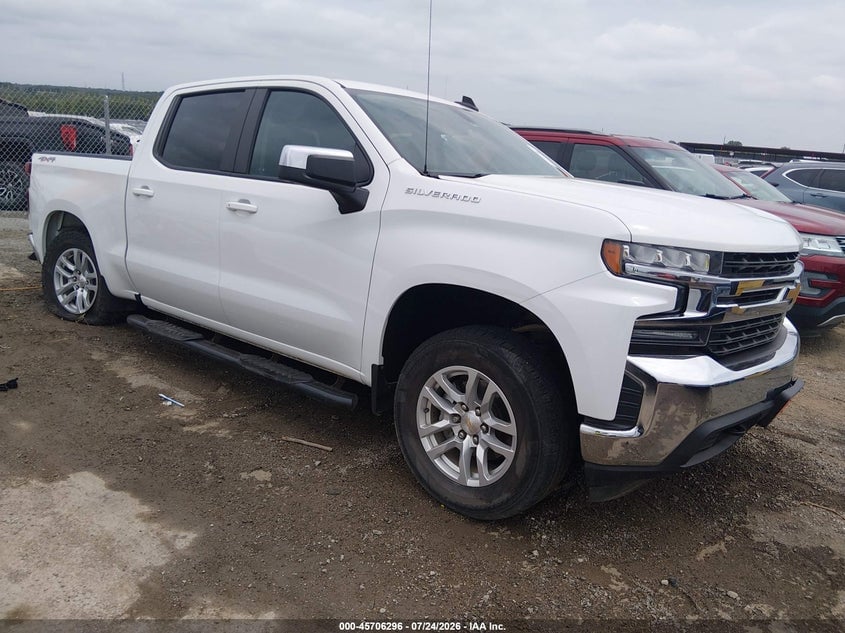 2021 CHEVROLET SILVERADO 1500 4WD  SHORT BED LT | 3GCUYDED8MG322965 | UPCARS