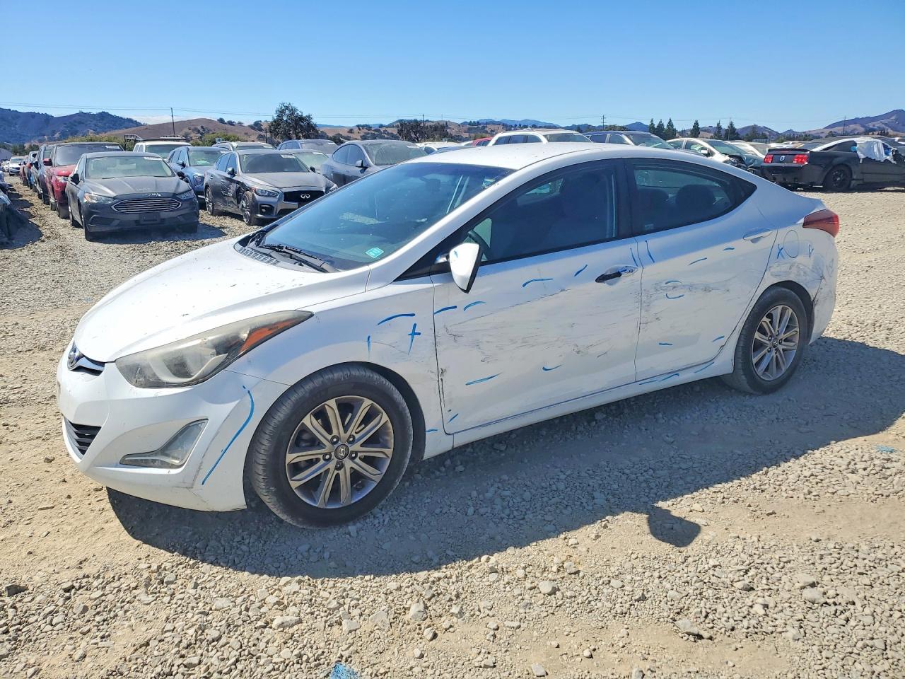 2014 HYUNDAI ELANTRA SE | 5NPDH4AE2EH488986 | UPCARS