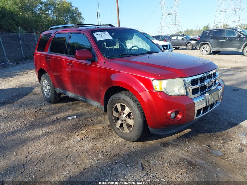 2012 FORD ESCAPE LIMITED | 1FMCU9EG3CKA54733 | UPCARS