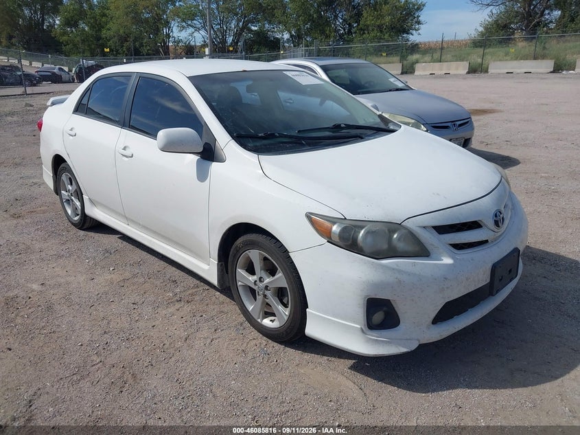 2011 TOYOTA COROLLA S | 2T1BU4EE9BC551299 | UPCARS