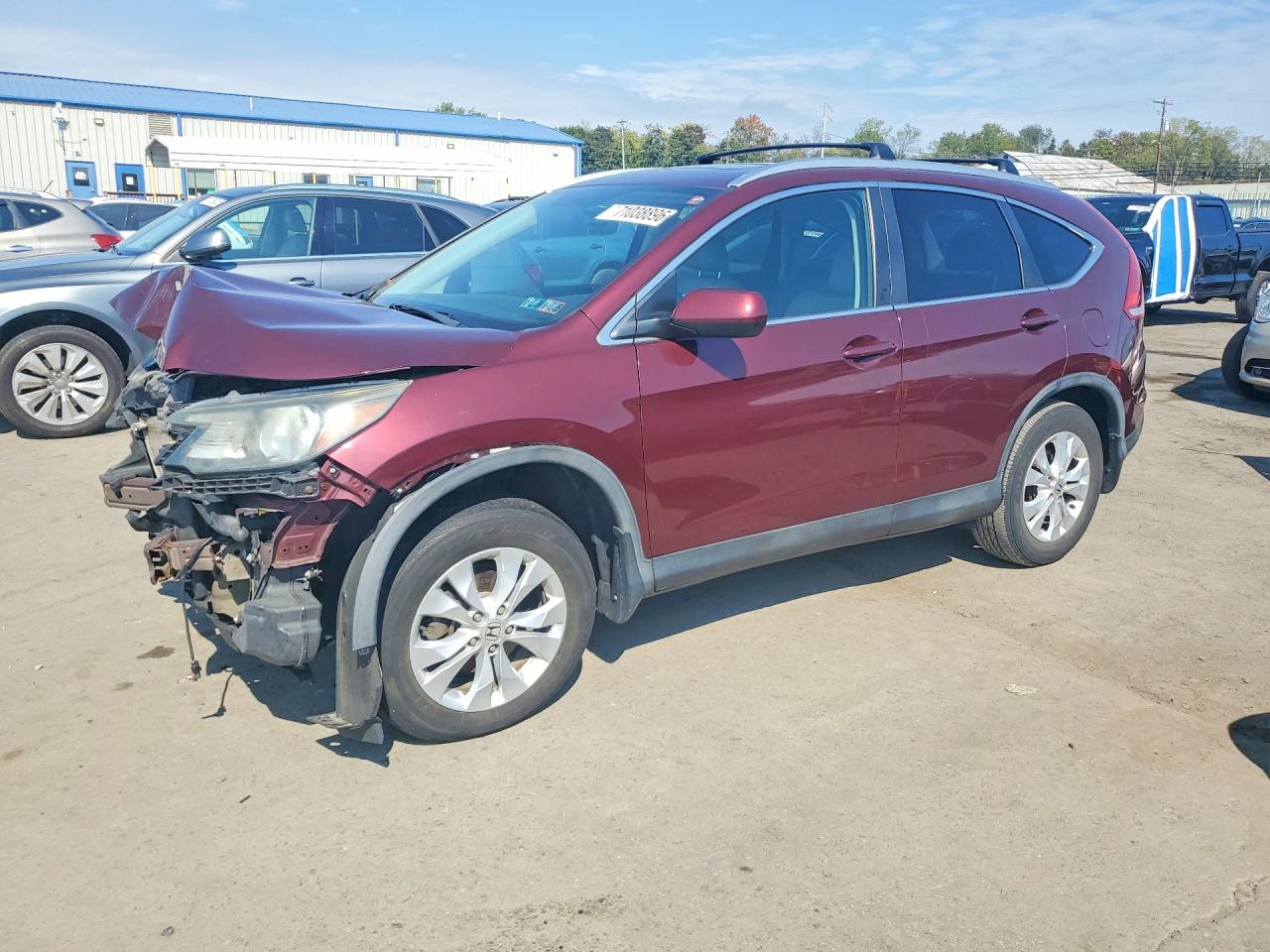 2014 HONDA CRV EXL | 5J6RM4H72EL030783 | UPCARS