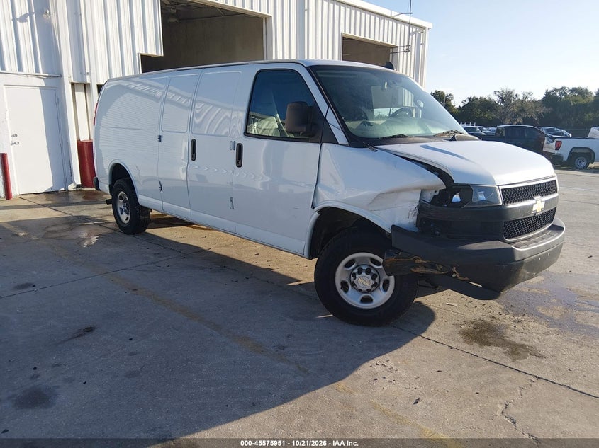 2022 CHEVROLET EXPRESS CARGO RWD 2500 EXTENDED WHEELBASE WT | 1GCWGBFP0N1175811 | UPCARS