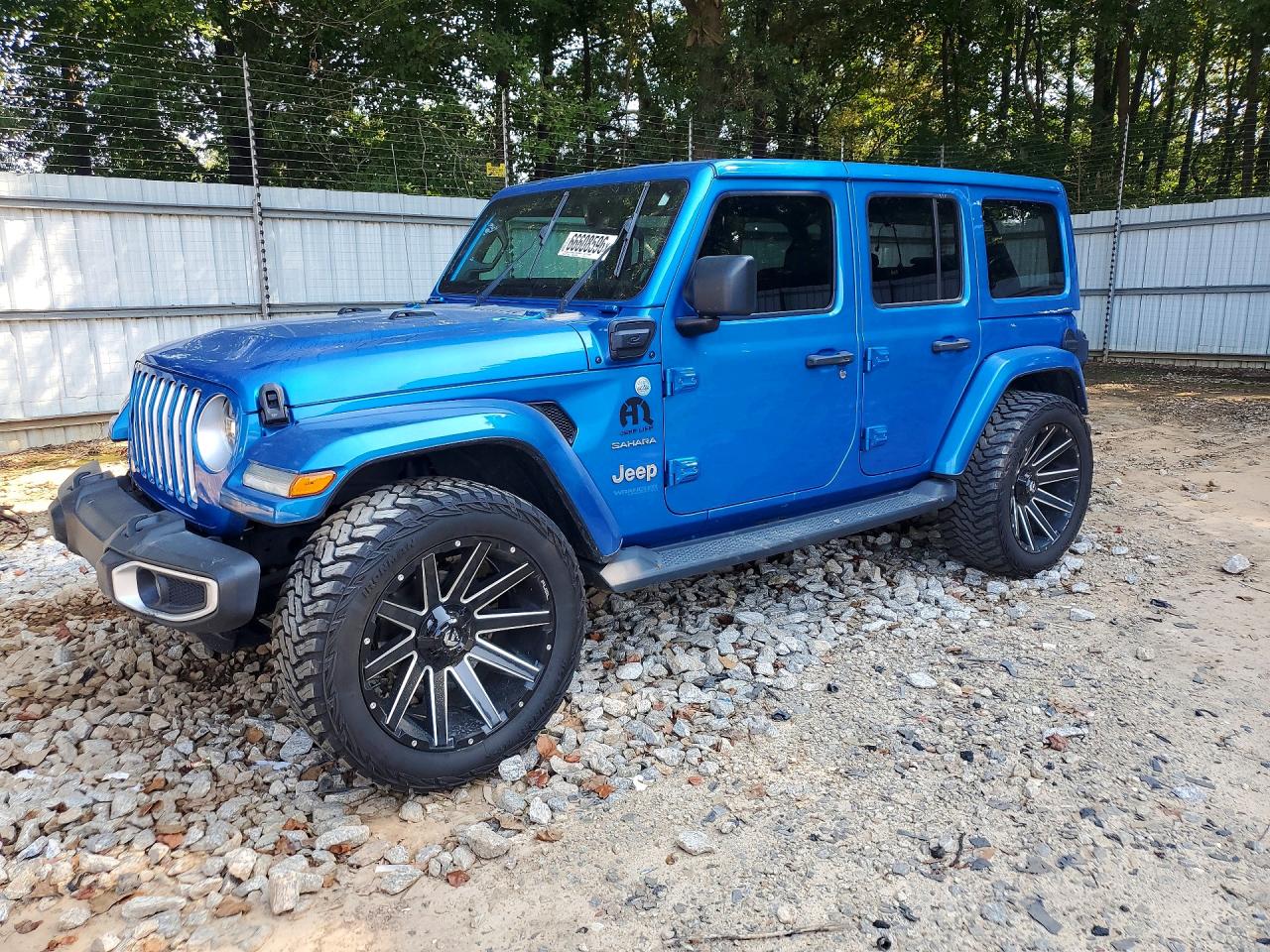 2021 JEEP WRANGLER SAHARA 4XE | 1C4JJXP67MW802973 | UPCARS