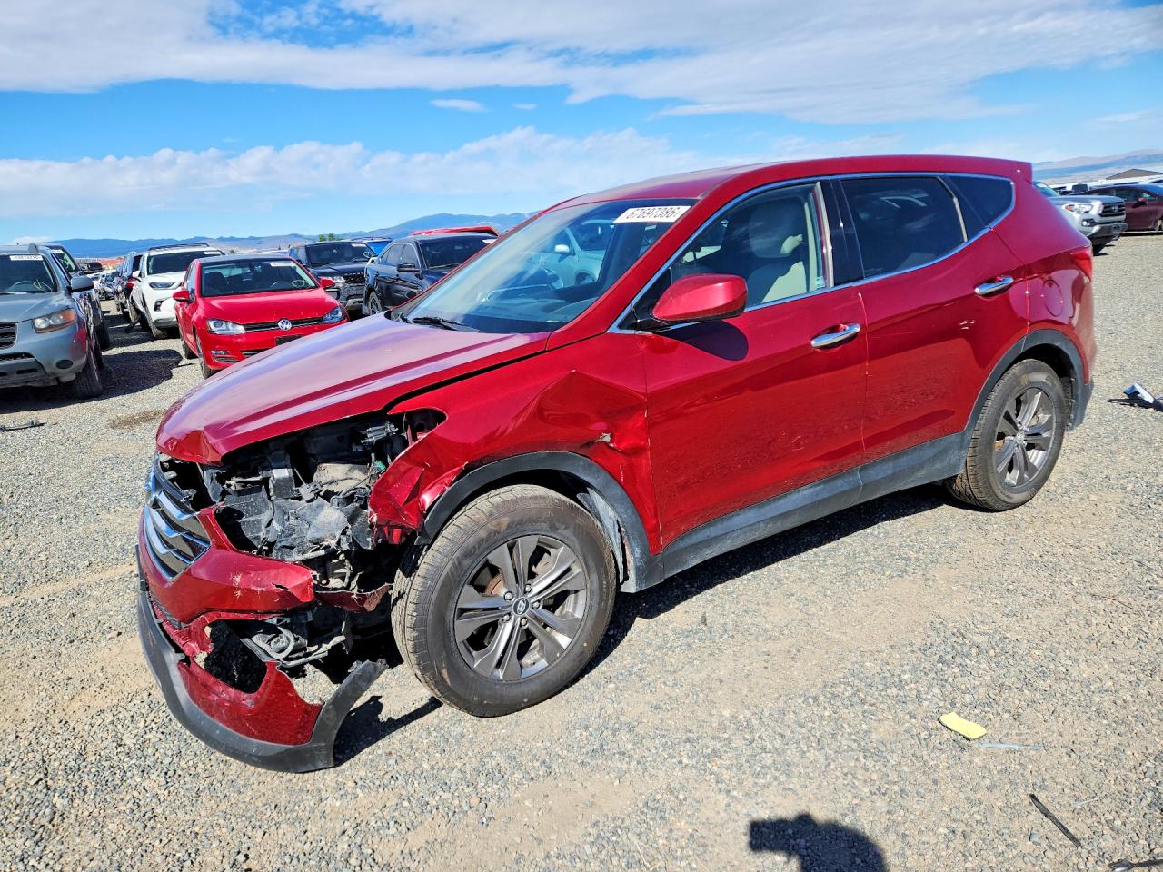 2013 HYUNDAI SANTA FE 2.4L | 5XYZTDLB1DG097065 | UPCARS