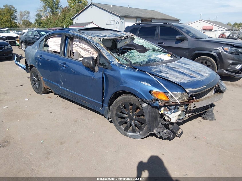 2009 HONDA CIVIC EX | 19XFA16819E003326 | UPCARS