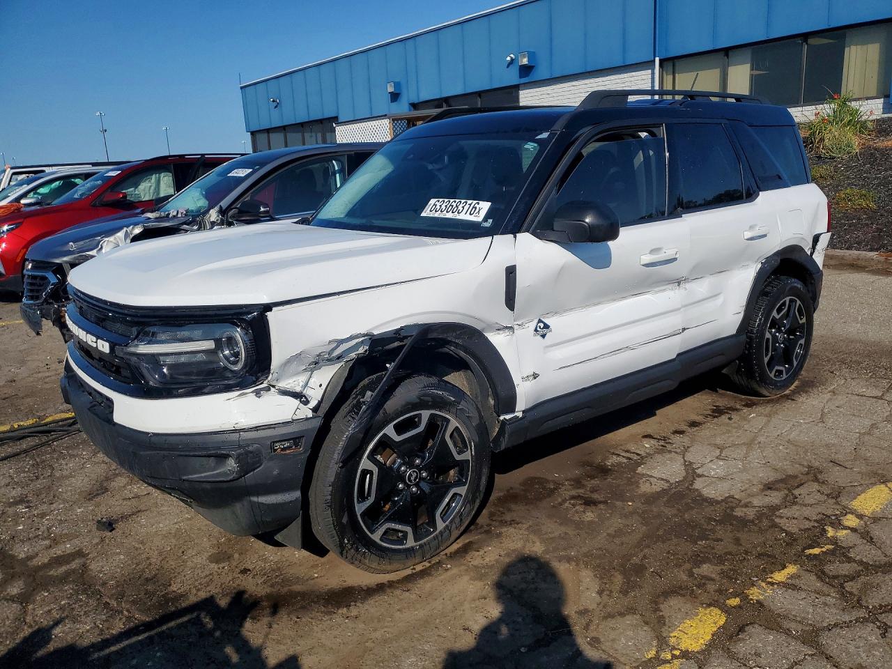 2021 FORD BRONC OUTER BANKS | 3FMCR9C61MRA34649 | UPCARS
