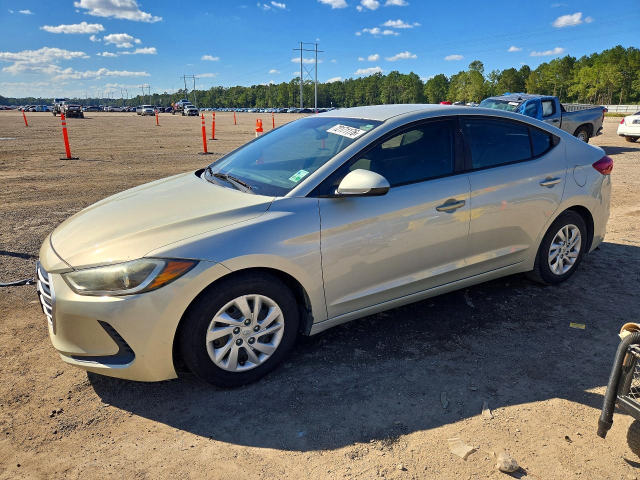 2017 HYUNDAI ELANTRA SE | 5NPD74LF4HH125618 | UPCARS