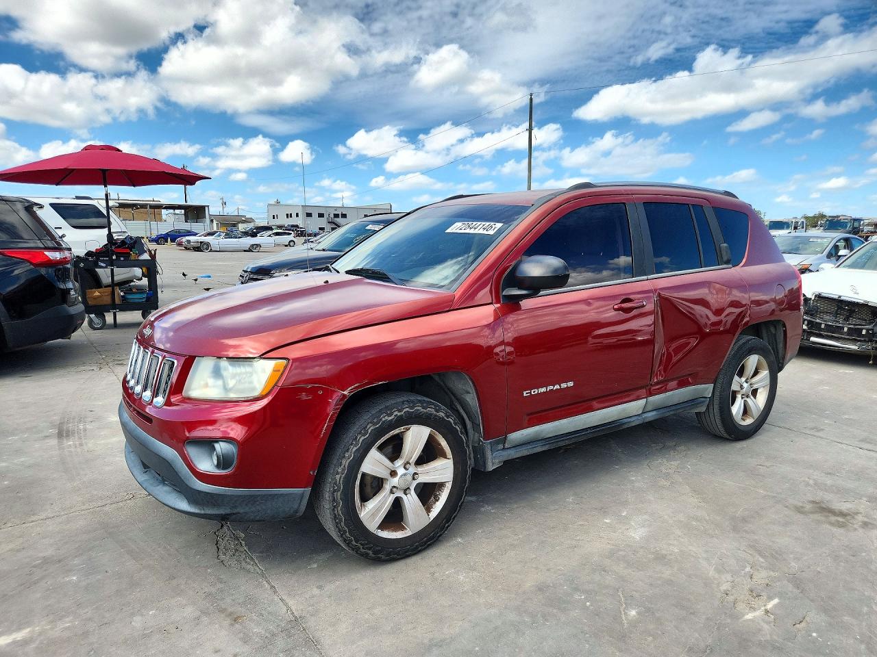 2011 JEEP COMPAS SPORT | 1J4NF1FB0BD164776 | UPCARS