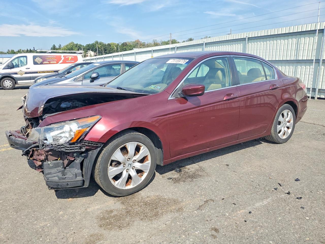 2009 HONDA ACCORD EXL | 1HGCP268X9A028379 | UPCARS