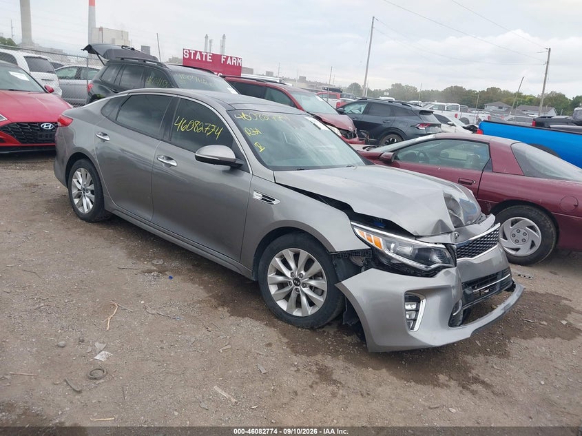2018 KIA OPTIMA EX | 5XXGU4L30JG189636 | UPCARS