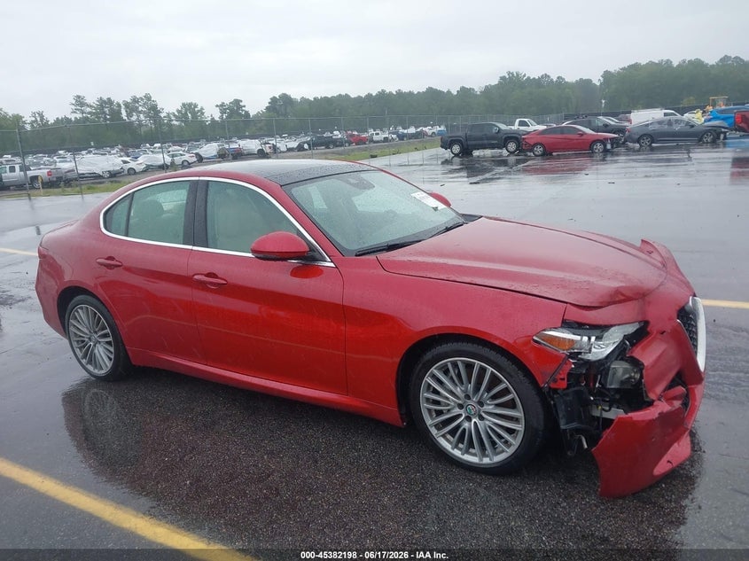 2019 ALFA ROMEO GIULIA TI LUSSO RWD | ZARFAMBN0K7609211 | UPCARS