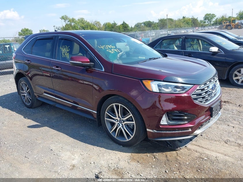 2019 FORD EDGE TITANIUM | 2FMPK4K95KBB48072 | UPCARS