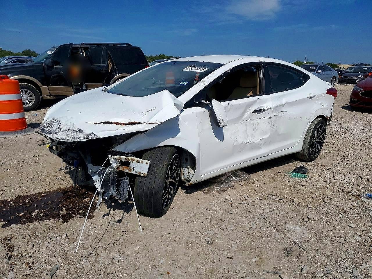 2013 HYUNDAI ELANTRA GLS | 5NPDH4AE9DH335827 | UPCARS