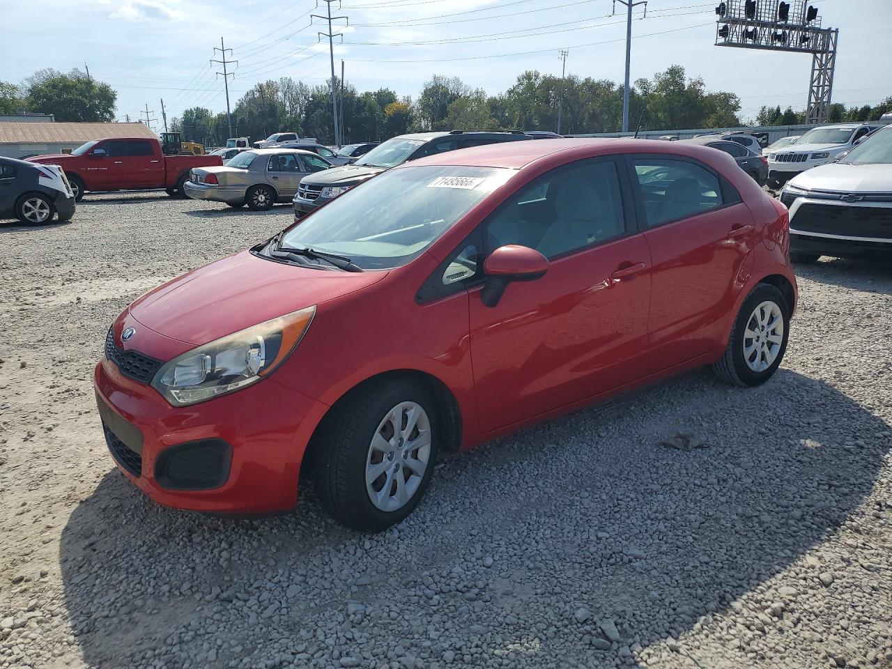 2013 KIA RIO LX | KNADM5A38D6212334 | UPCARS