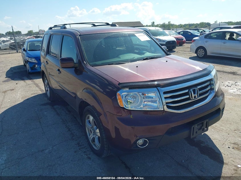 2013 HONDA PILOT EX-L | 5FNYF4H52DB033629 | UPCARS