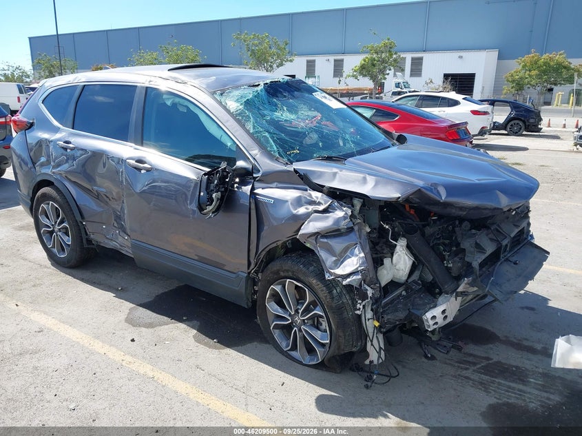 2022 HONDA CR-V HYBRID EX-L | 5J6RT6H88NL018340 | UPCARS