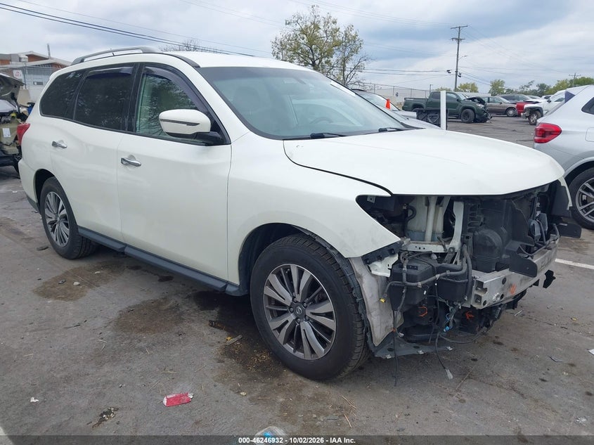 2018 NISSAN PATHFINDER SV | 5N1DR2MN8JC611737 | UPCARS