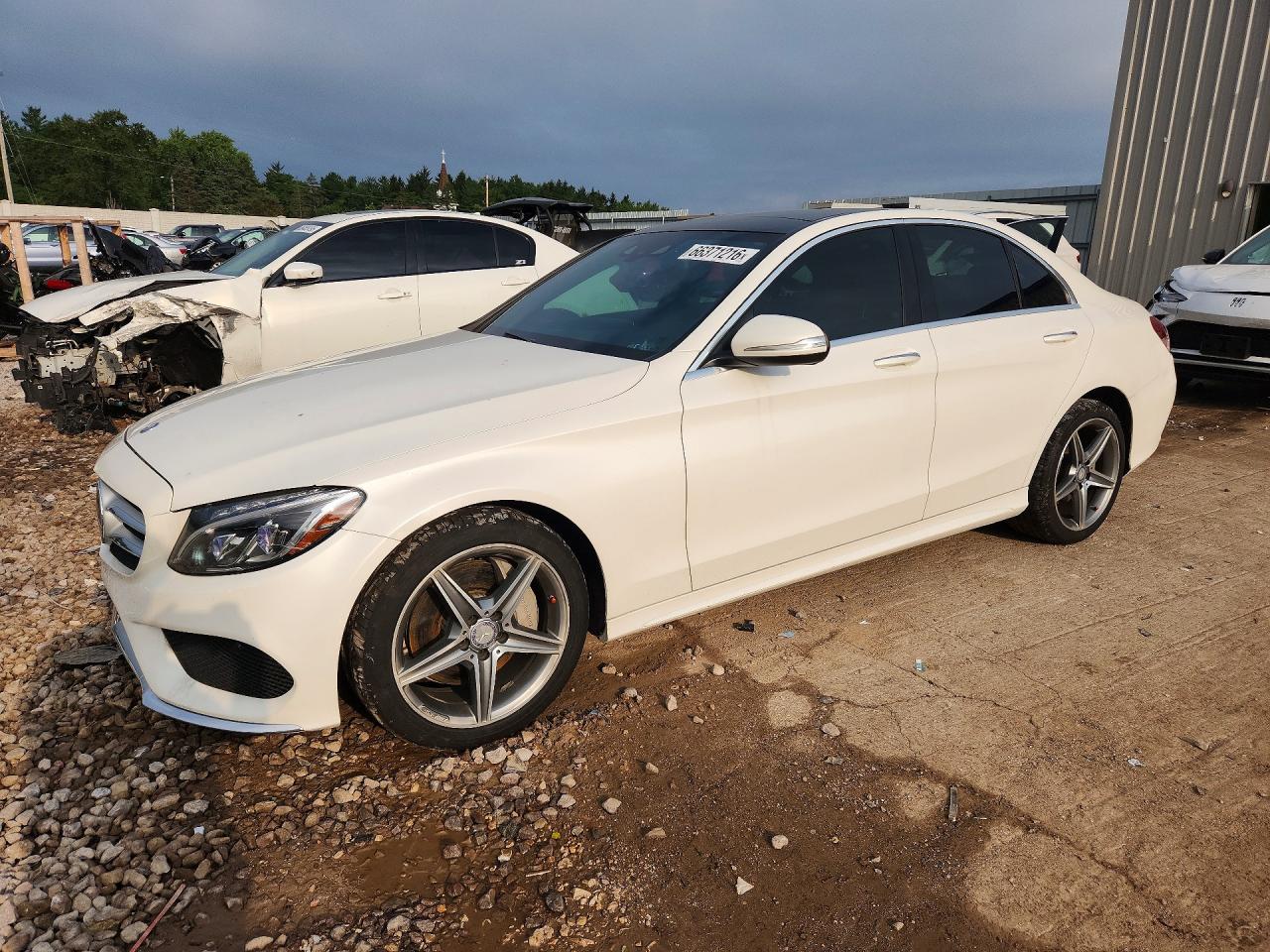 2015 MERCEDES-BENZ C-CLASS 300 4MATIC | 55SWF4KB0FU041591 | UPCARS