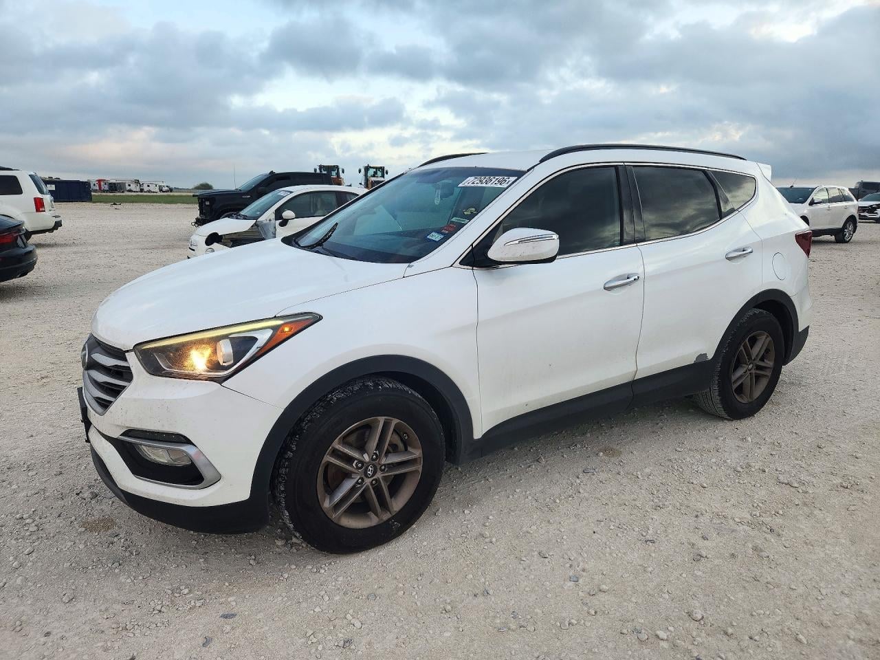 2018 HYUNDAI SANTA FE 2.4L | 5NMZU3LB3JH053674 | UPCARS