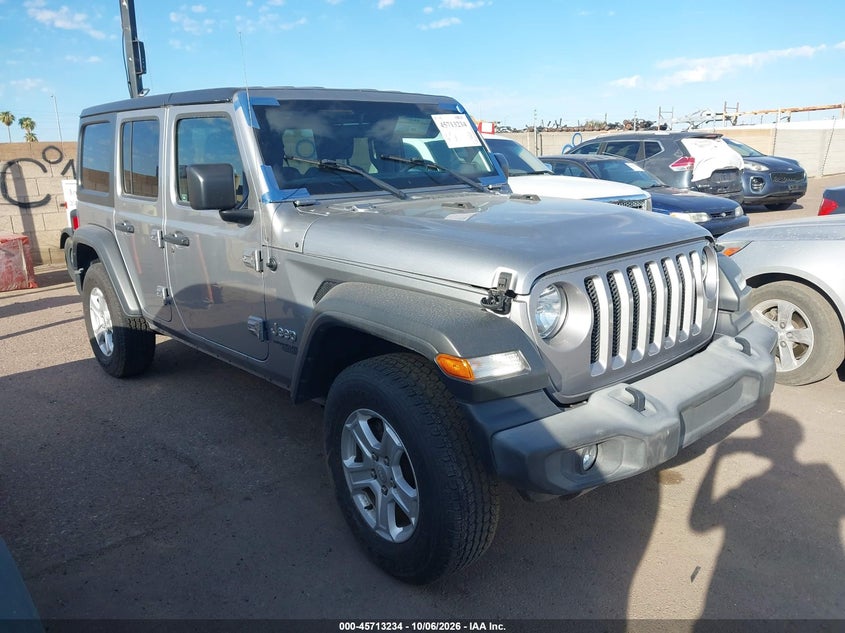 2019 JEEP WRANGLER UNLIMITED SPORT S 4X4 | 1C4HJXDNXKW617999 | UPCARS